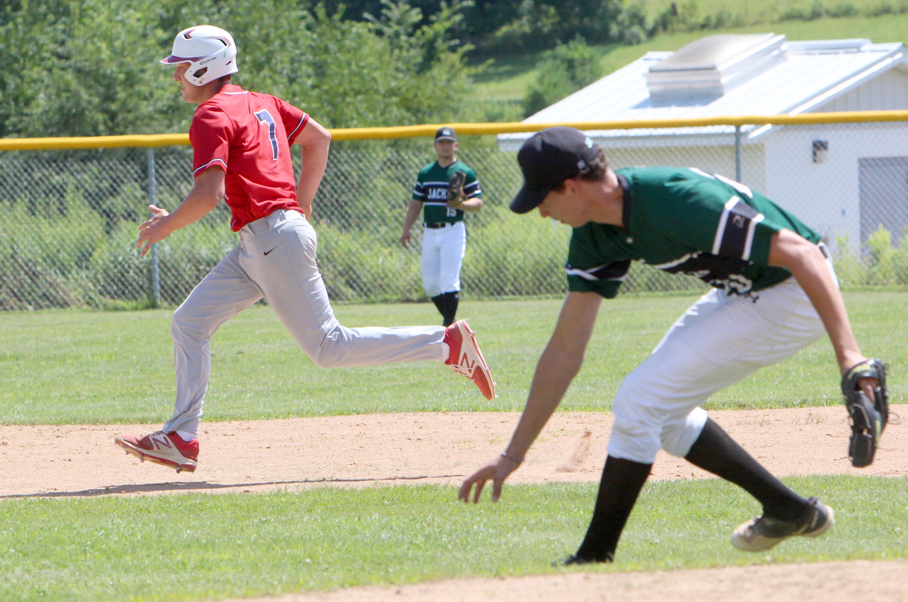 Chippewa Falls LumberJacks vs Cadott Red Sox in Jim Falls 8-1-20